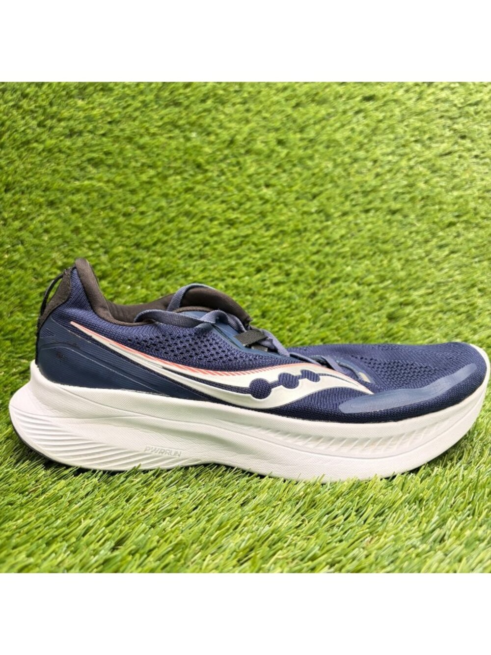 Saucony Ride 15 Womens Size 8.5 Blue Athletic Running Walking Shoes Sneakers